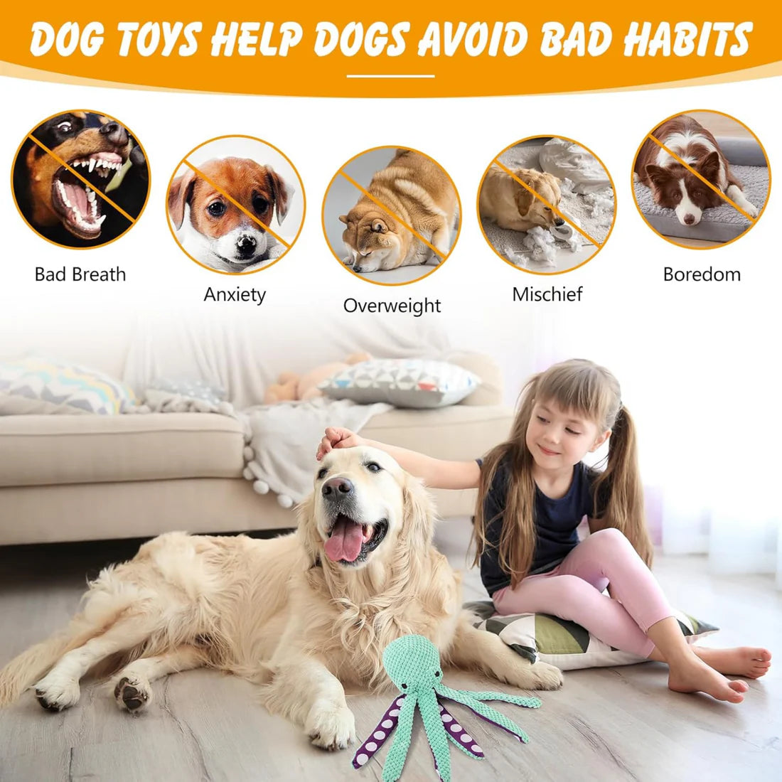 PawcTopus - Anti-Anxiety Pet Toy